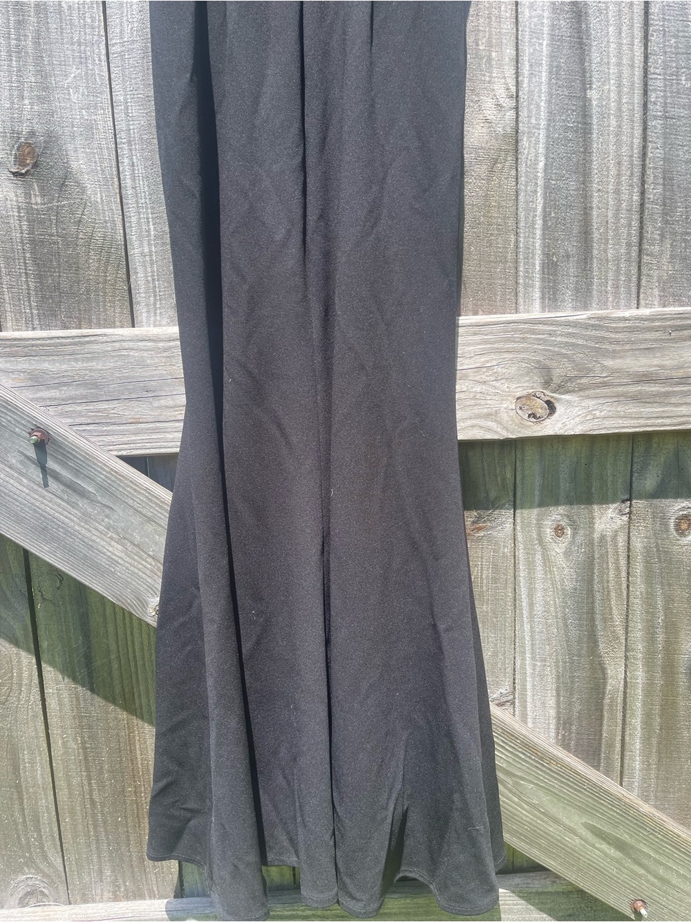 Lulu's Black V-Neck Spaghetti Strap Maxi Dress - Picture 9 of 10
